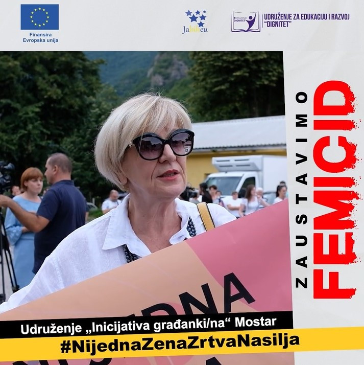 "Inicijativa građanki/na Mostar: Zajedno protiv nasilja nad ženama"
